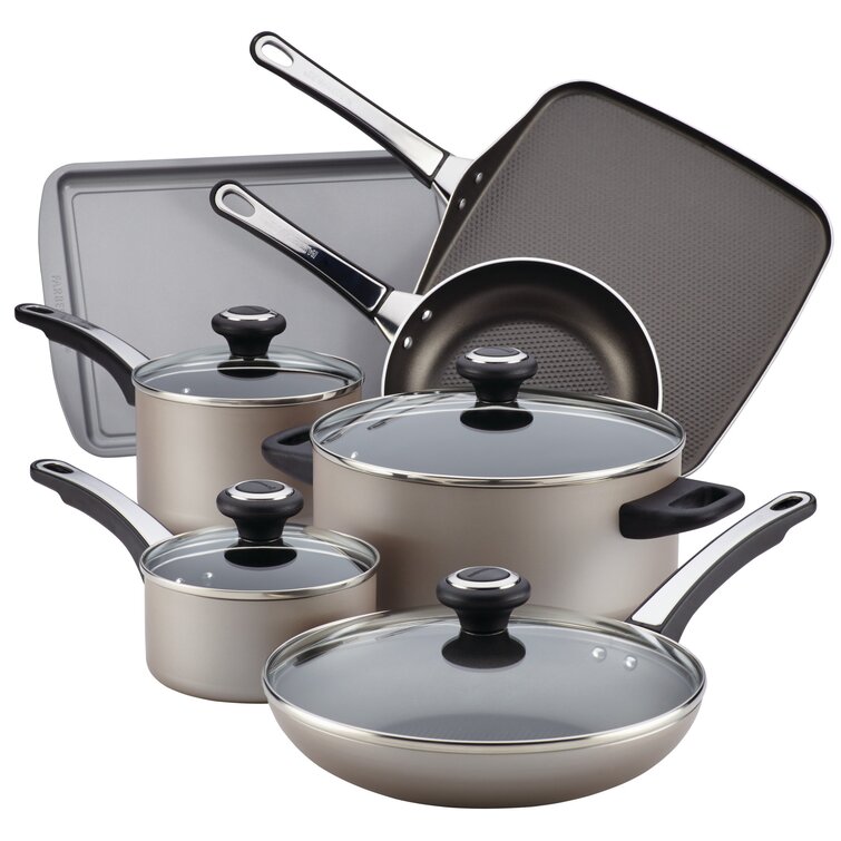 Farberware High Performance Nonstick 17 Piece Aluminum Cookware Set