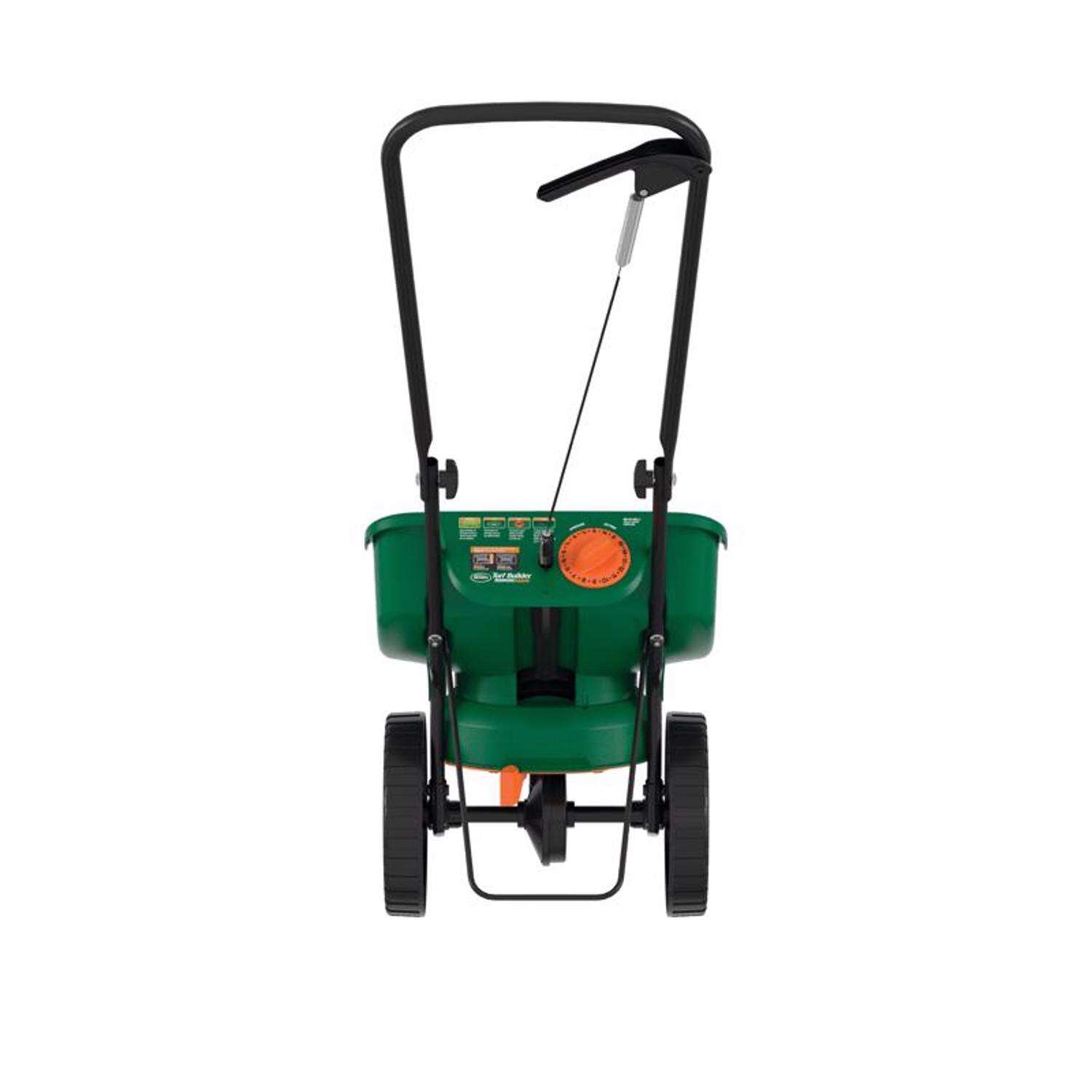 Scotts Turf Builder EdgeGuard Mini 60 in. W Push Spreader For Fertilizer/Seed 23 lb