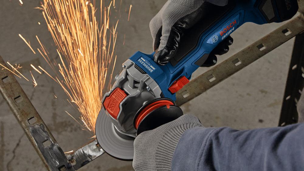 Bosch 18V X LOCK Angle Grinder Brushless 4 1/2 with Slide Switch Bare Tool