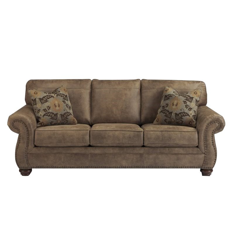 Signature Design by Ashley Larkinhurst Queen Pullout Sofa Bed, Brown