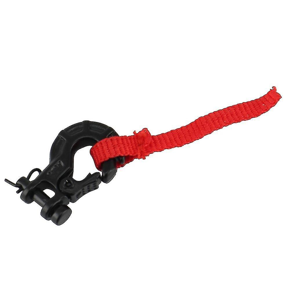 Rc Car Hook With Pull Strap Tags Decoration For 1/10 Rc Crawler Car Axial Scx10 Trx4 Parts，1