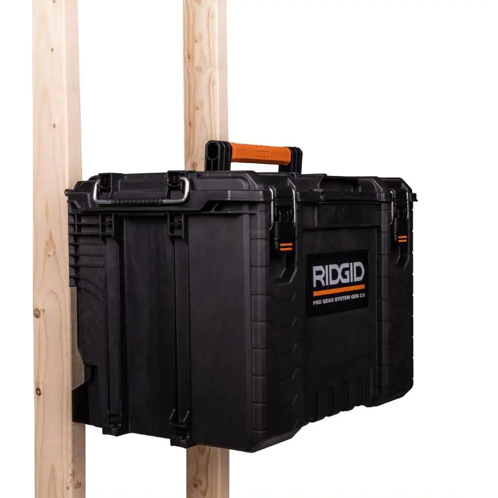 RIDGID 254073 2.0 Pro Gear System 22 in. XL Tool Box Storage and Organizer