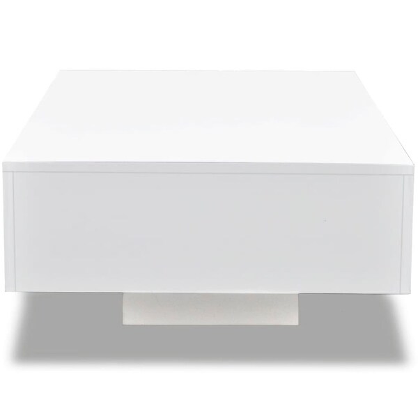 Coffee Table High Gloss White