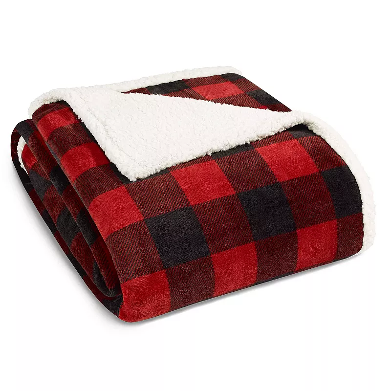 Eddie Bauer Mountain Plaid Blanket