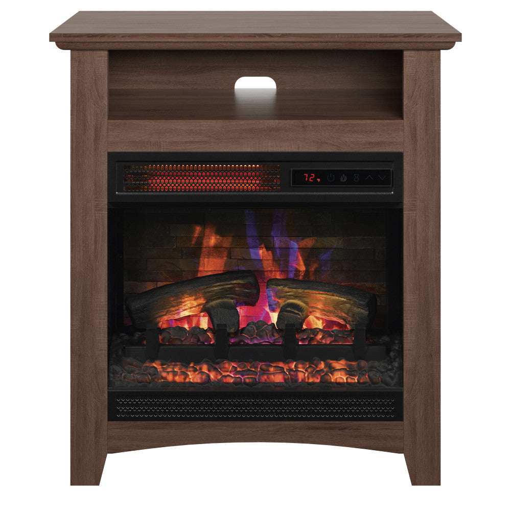 ChimneyFree 18” Infrared Quartz Wall Mantel Electric Fireplace