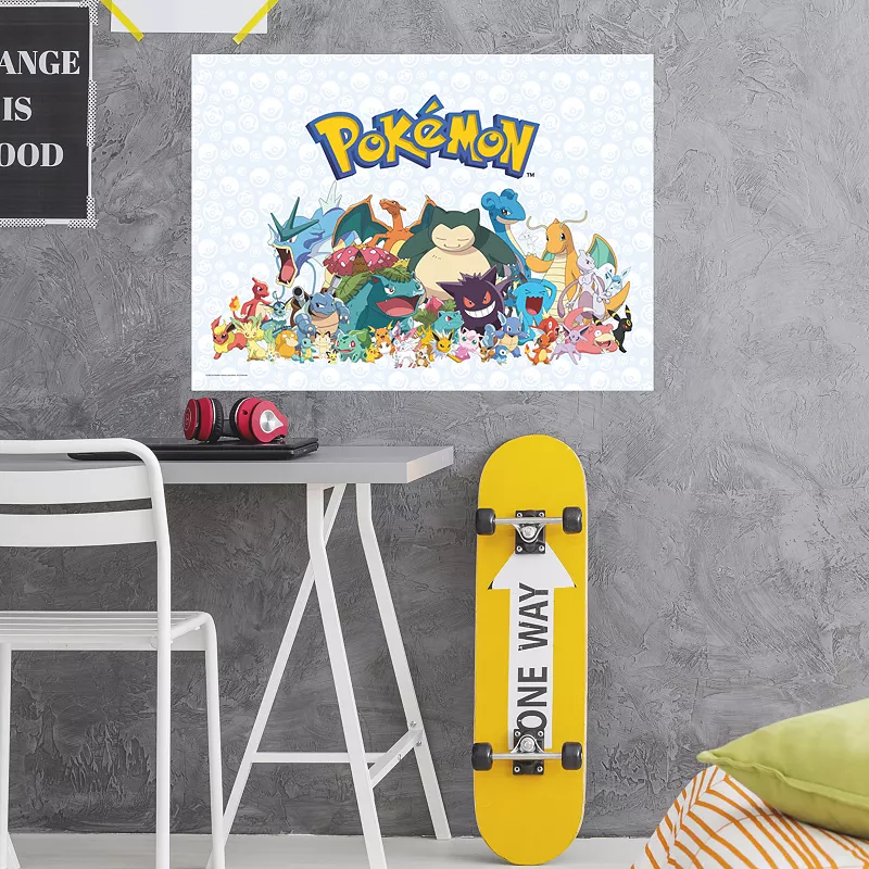 RoomMates Pokémon Characters Wall Decal