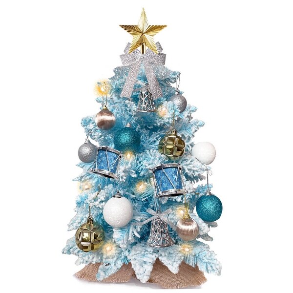 2ft Tabletop Christmas Tree with Artificial Mini Christmas Decoration