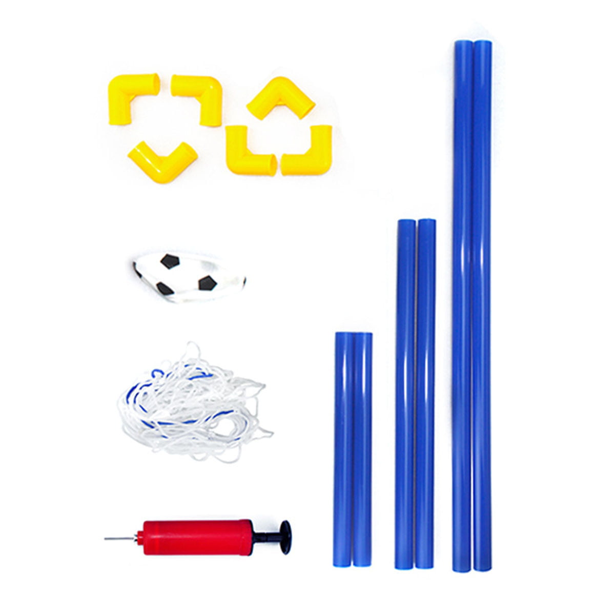 Kids Football Toy Folding Soccer Ball Goal Post Net Set Child Sport Game Toys Football Play Kit