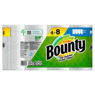 Bounty Select-A-Size White Paper Towel Roll (4 Double Rolls) 003077205701