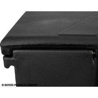 Buyers Products Company 22.5 in. x 19.5 in. x 51 in. Matte Black Plastic All-Purpose Truck Tool Box Chest 1712250