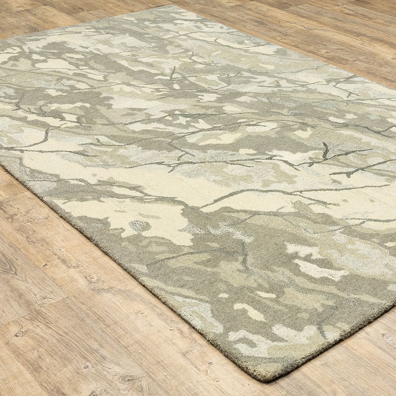 StyleHaven Anna Abstract Grain Wool Rug