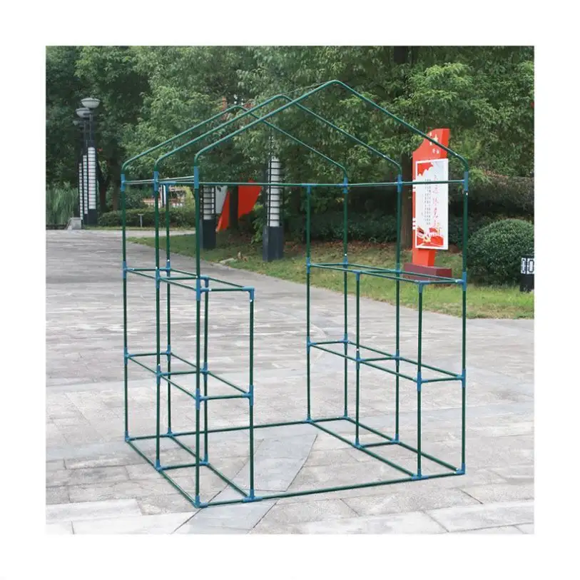 Greenhouses Outdoor Mini Polycarbonate Bed Stand Cast Iron Cover Beds Lin Hai Manufacturing  Small Top Garden Greenhouse