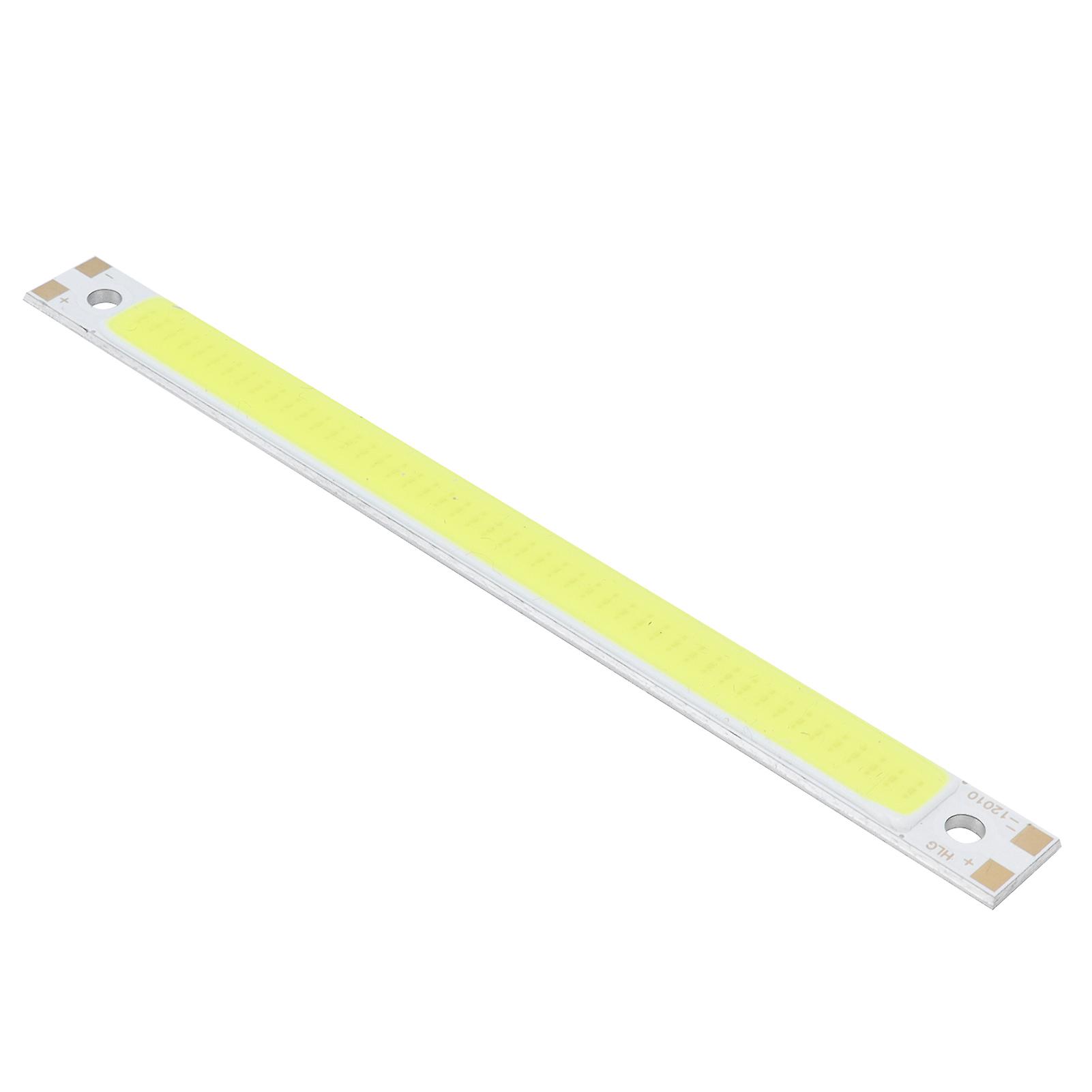 LED Light Chip Panel 3000‑6500K/12‑14V 10W Integrate COB Light Source 1000lm 120x10mmPure White