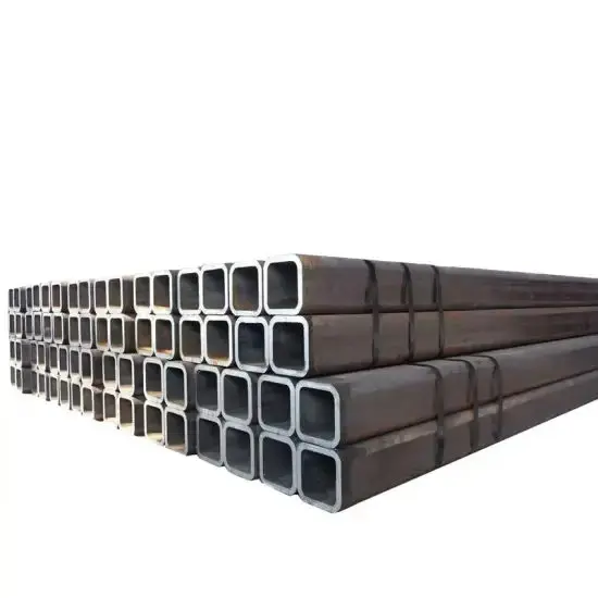 Hollow Steel Square Tube Metal Tube Pipe Factory Galvanized Steel Rectangular Pipe Customized Hot Dipped Hot Rolled Fence Post