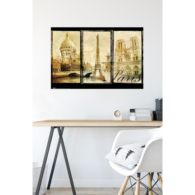 Trends International Paris Unframed Wall Poster Prints