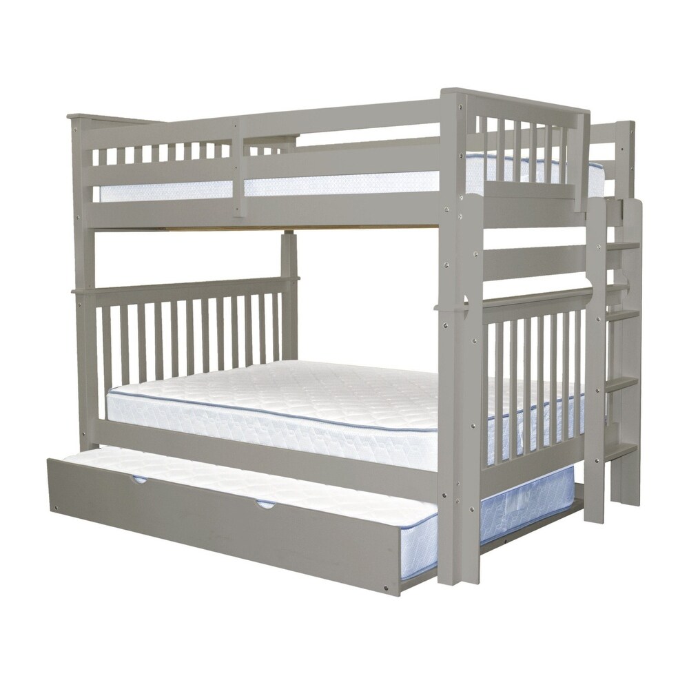 Taylor   Olive Trillium Full over Full Bunk Bed  Full Trundle