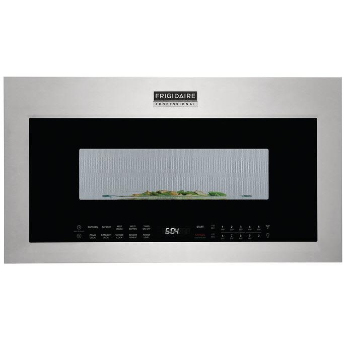 Frigidaire Professional 30-inch, 1.9 cu. ft. Over-the-Range Microwave Oven with Convection Technology PMOS198CAF