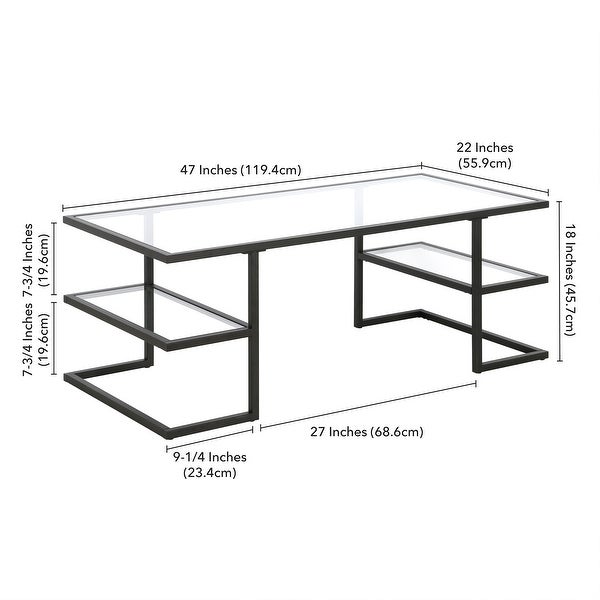 Circe 47'' Wide Rectangular Coffee