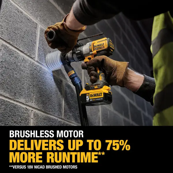 DEWALT 20V MAX* XR 3-Speed 1/2 Hammer Drill/Driver Kit