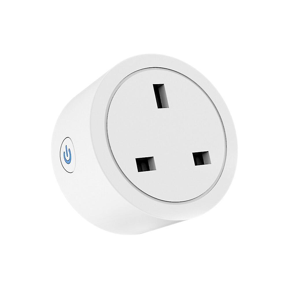 16a Tuya Smart Socket Wifi Uk Plug 3pin Adapter Home Alexa Voice Control With Energy Monitering