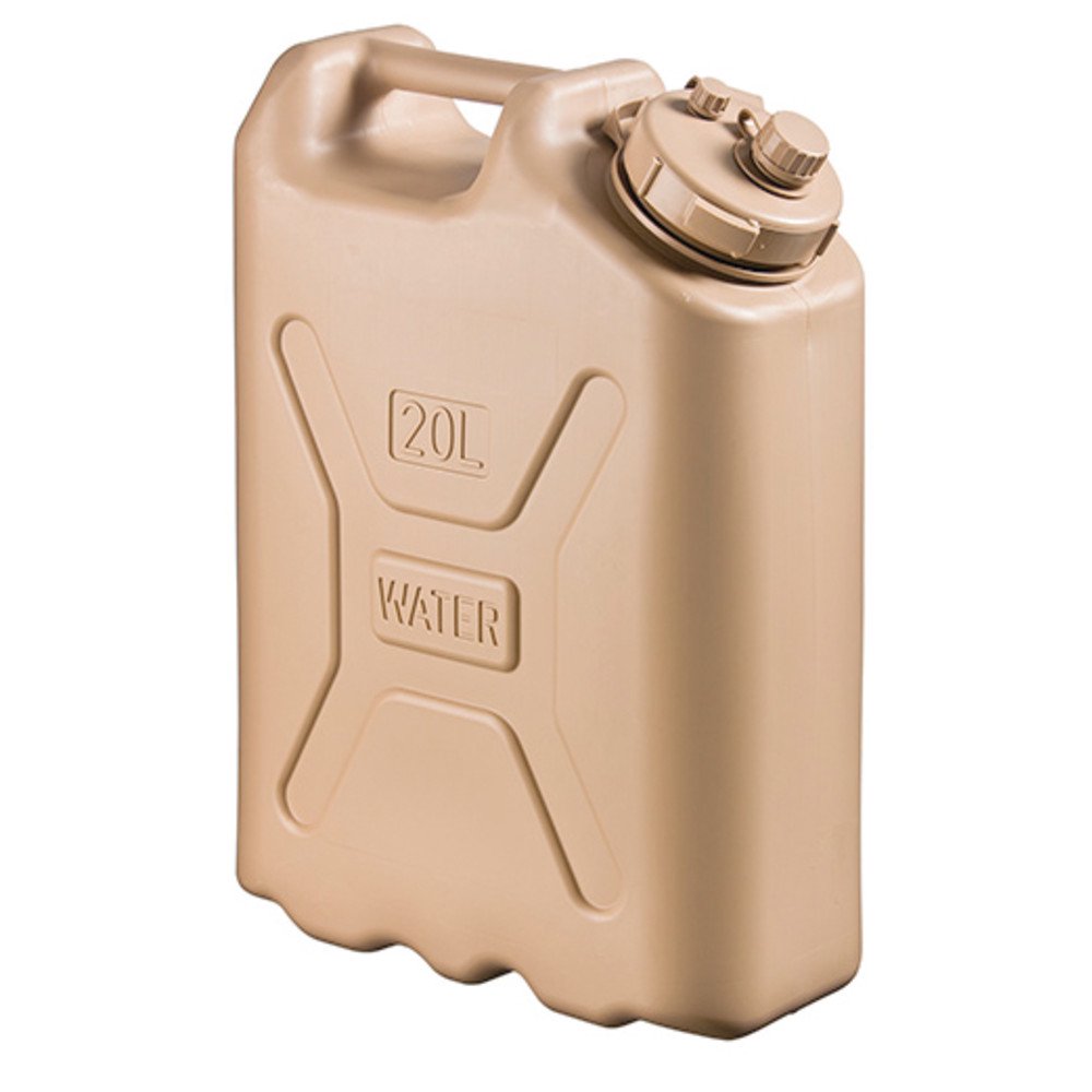 Scepter 05935 Military Water Container - 5 Gallon (20 Litre)， AM Sand