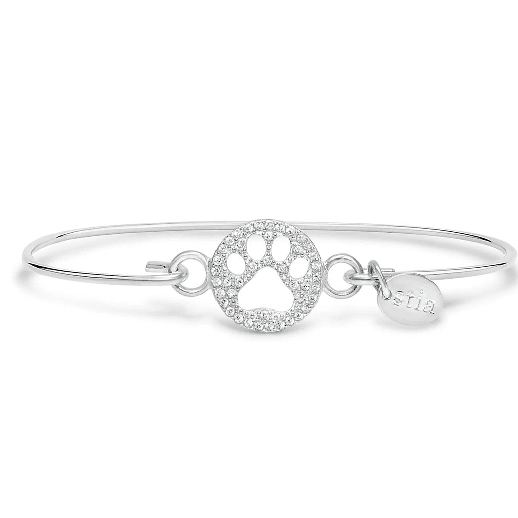 Stia  Pavé Icon Bracelet Paw