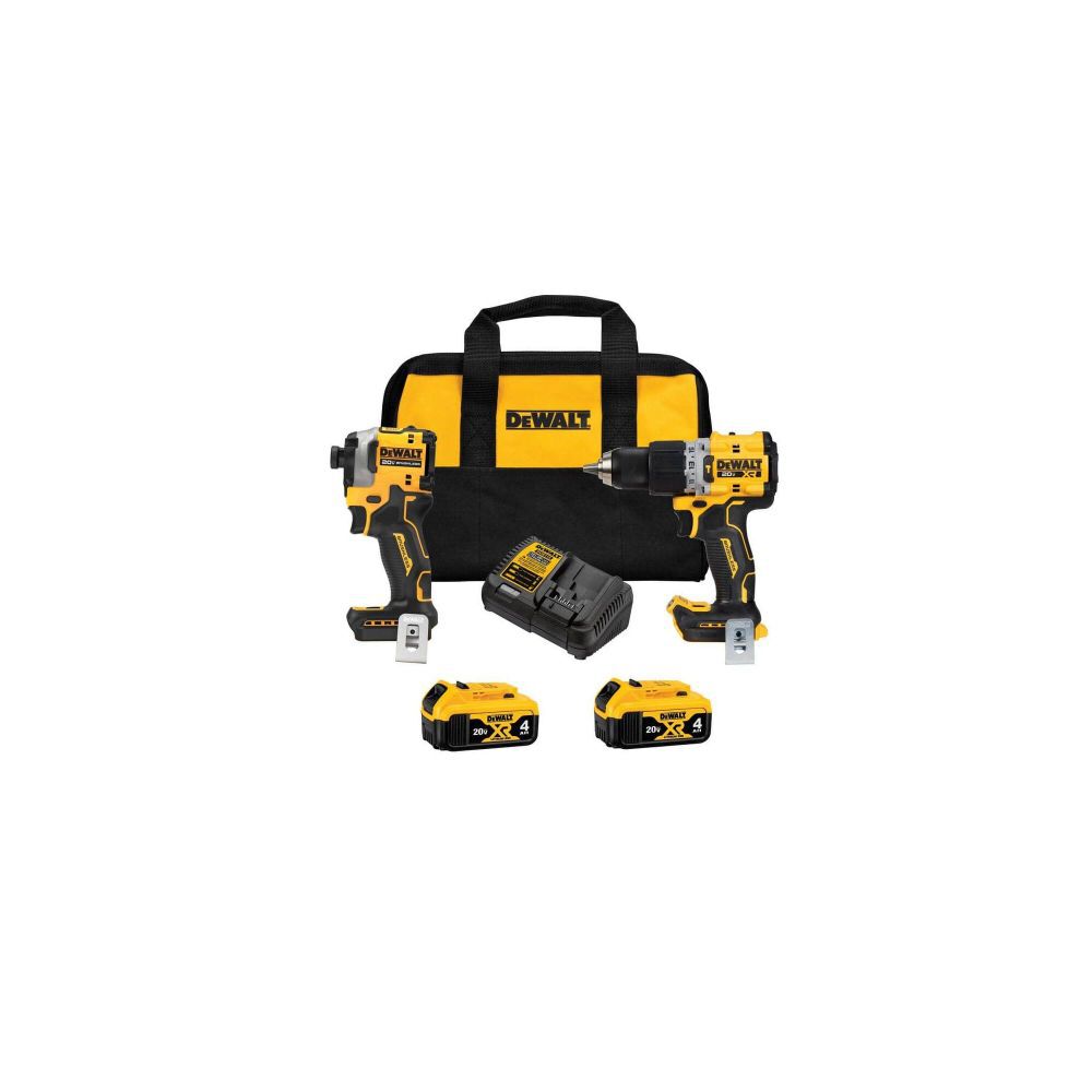 DEWALT 20V MAX XR 2 Tool Combo Kit DCK2050M2 from DEWALT