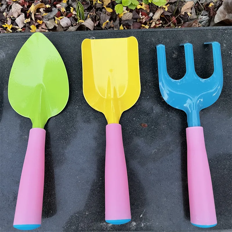 Wholesale 3 PCS Garden Hand Tool Kit Toy Cute Child Children Size garden tools kids