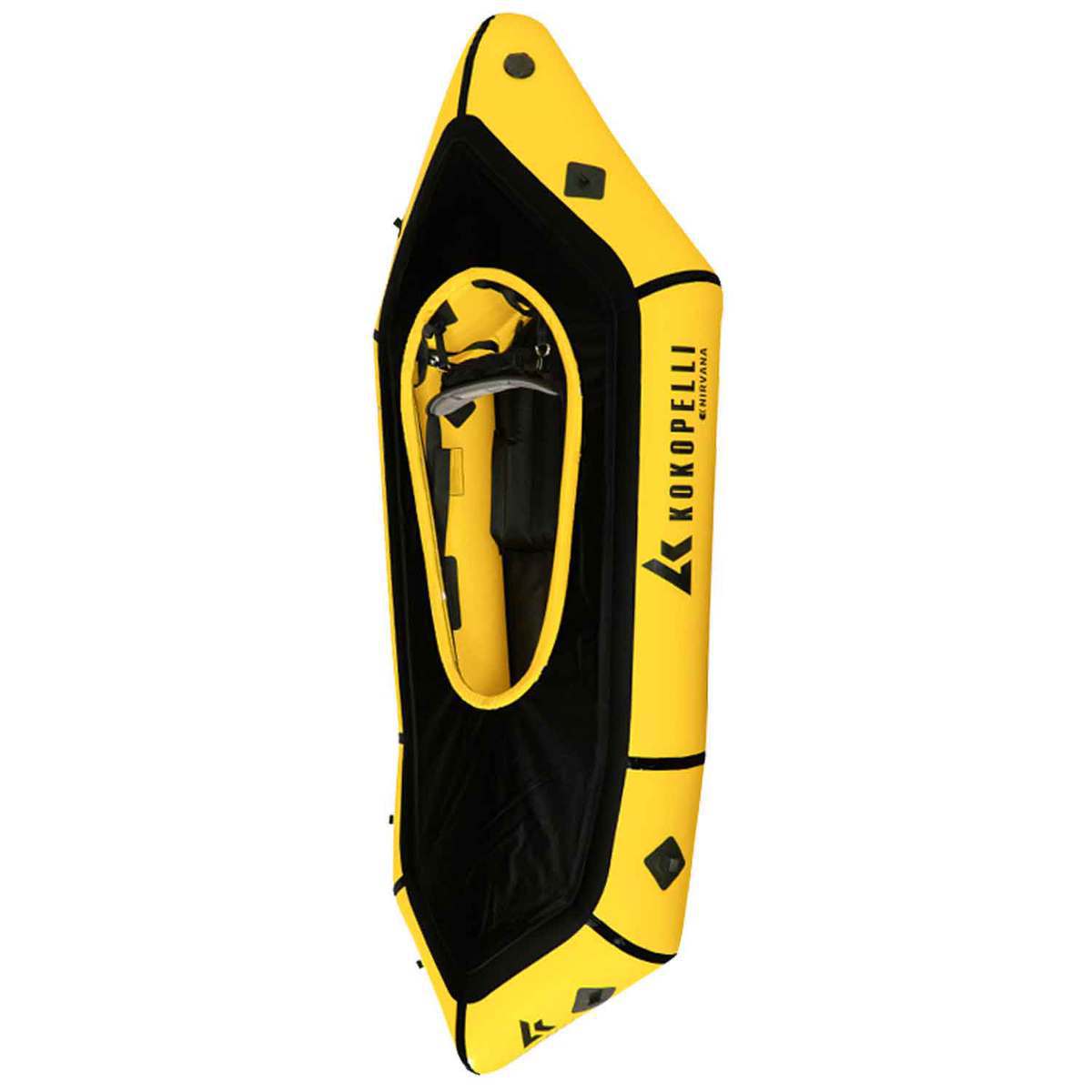 Kokopelli Nirvana Spraydeck Packraft with TiZip  Yellow  Yellow