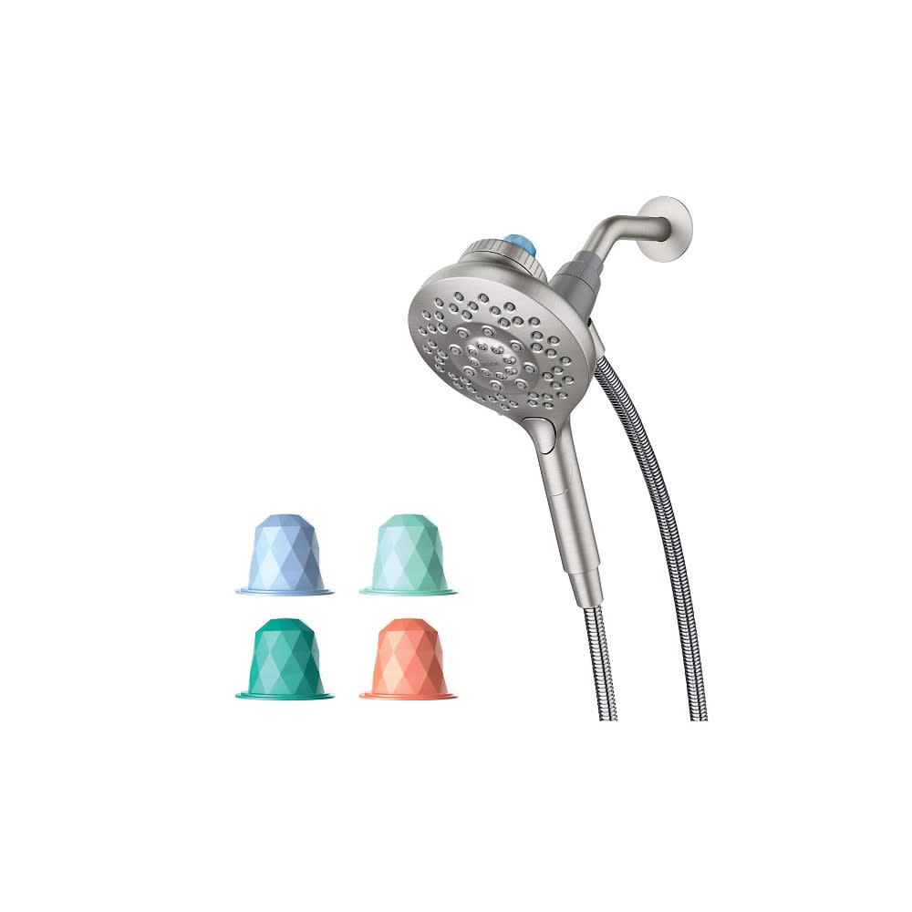 Moen Spot Resist Nickel Aromatherapy Handshower with INLY Capsule