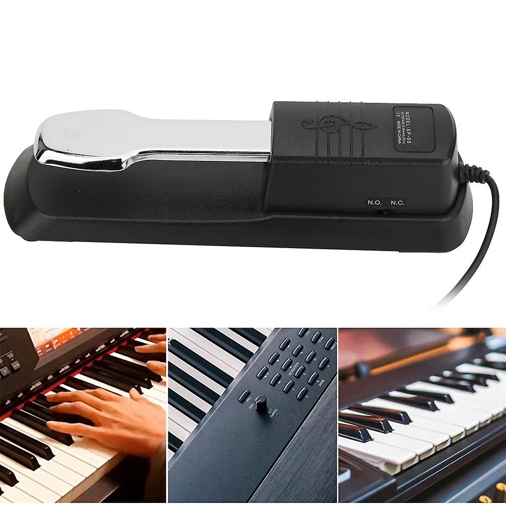 Piano Sustain Foot Pedal Switch With Non-slip Mat Musical Instrument Accessories