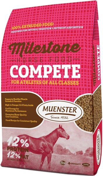 Milestone Compete High Fat Performance Horse Feed