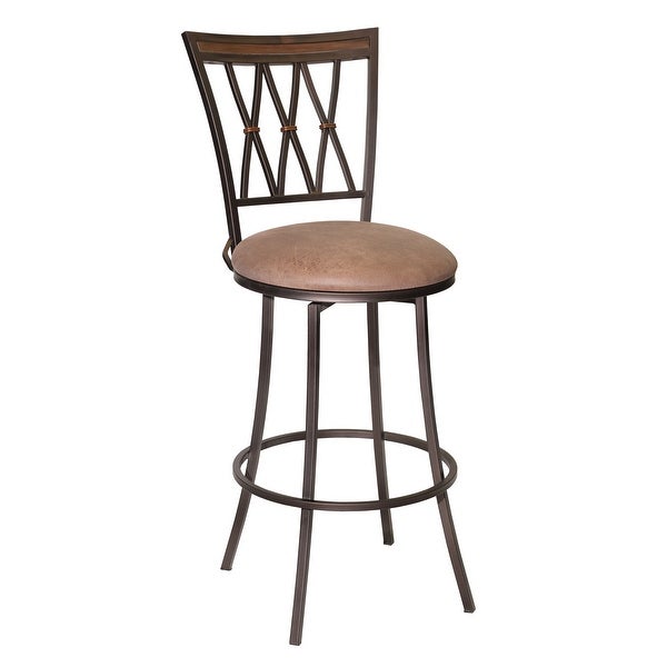 Copper Grove Simon Commercial Grade Swivel Bar Stool