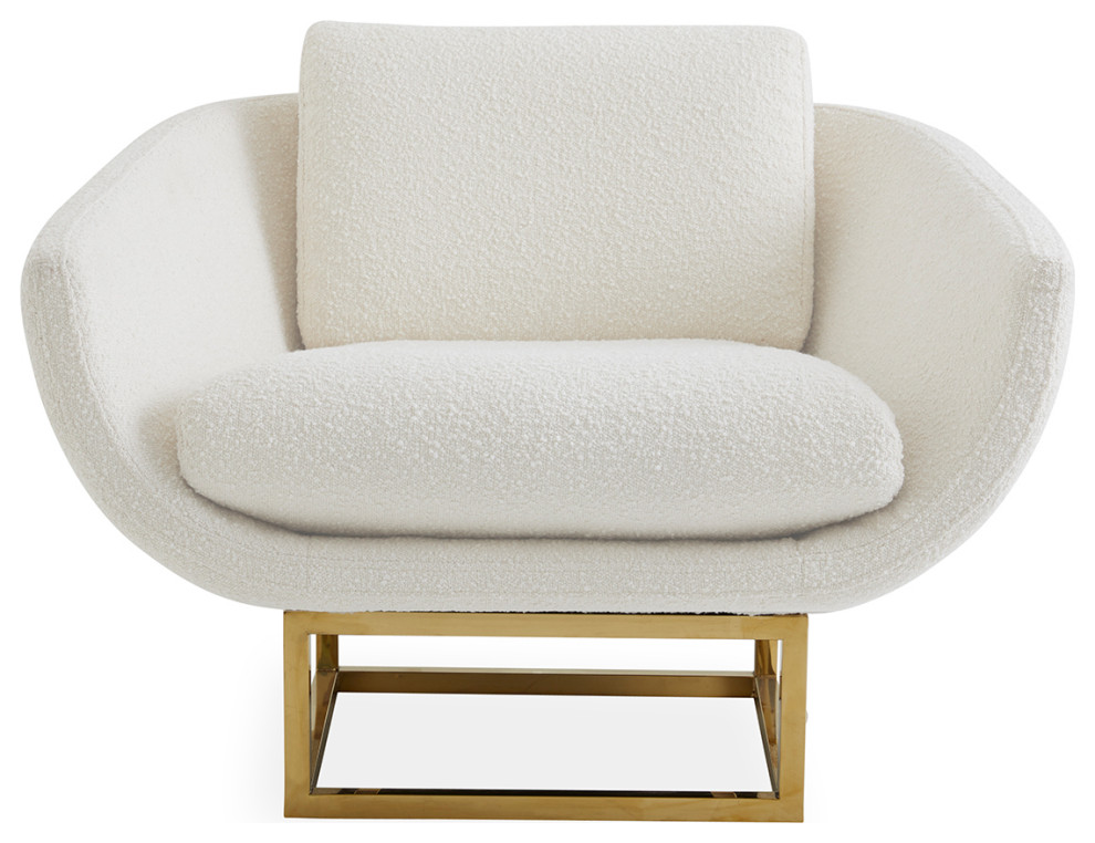 Beaumont Lounge Chair   Contemporary   Armchairs And Accent Chairs   by Jonathan Adler  Houzz