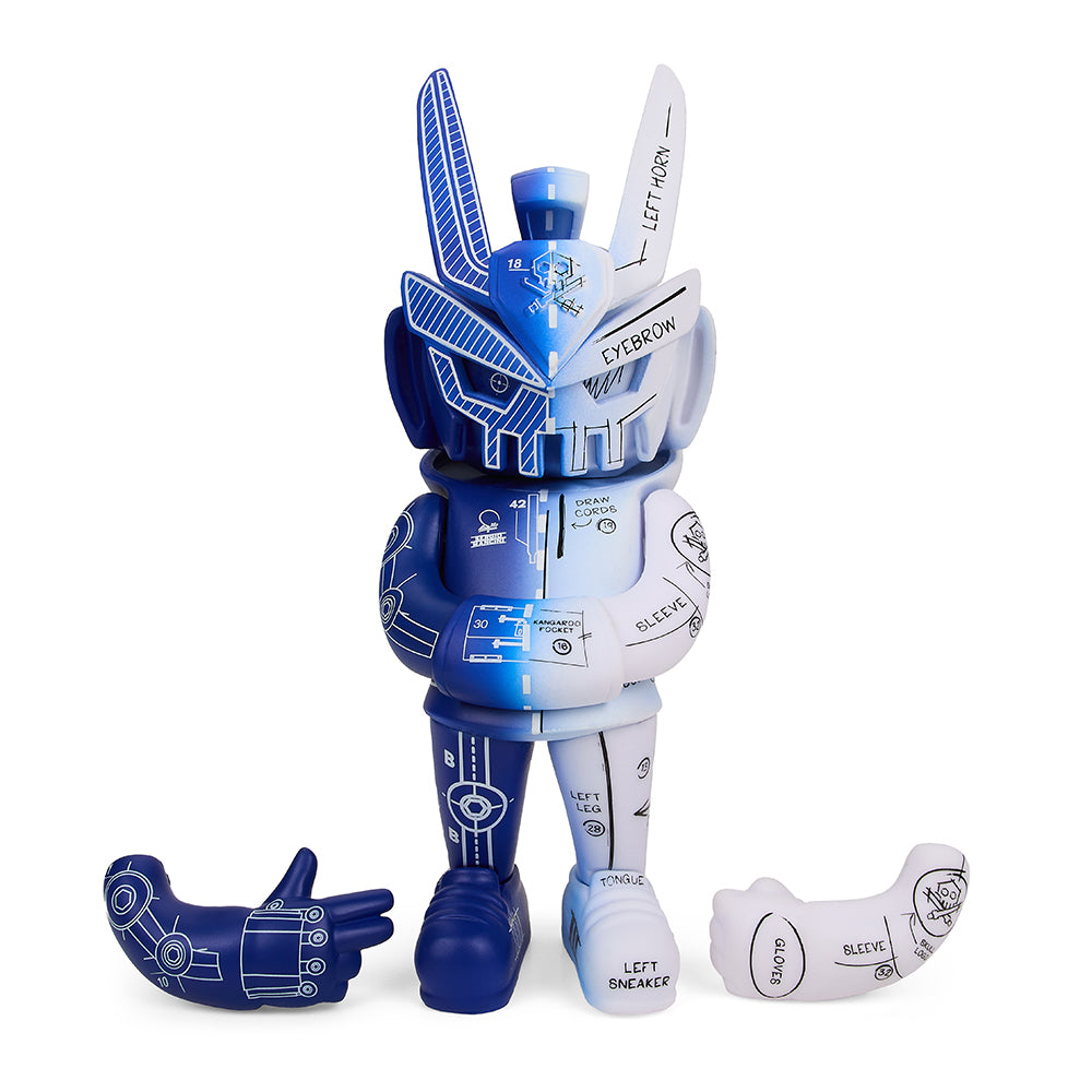 Sergio Mancini x Quiccs TEQ63 6” Art Figure - Blueprint Edition (2022 Con Exclusive)