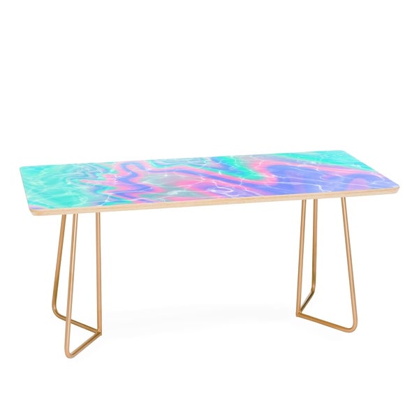 Deny Designs Poolside Melt Coffee Table (2 leg options)