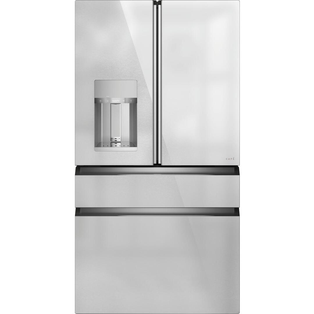 Café 36-inch, 22.3 cu.ft. Counter-Depth French 4-Door Refrigerator with Wi-Fi CXE22DM5PS5