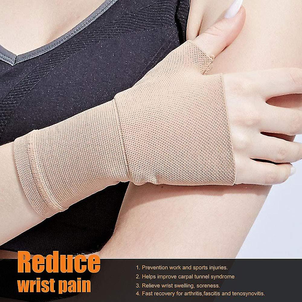 2 Piece Compression Wrist Brace. Wrist Splint. Thumb Compression Arthritis Gloves