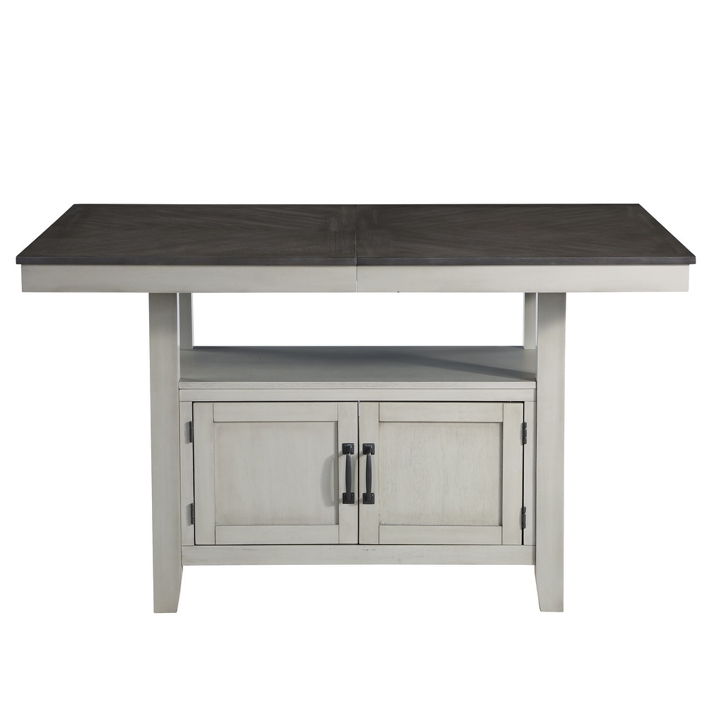 The Gray Barn Hasbrook 80 Inch Counter Height Dining Table