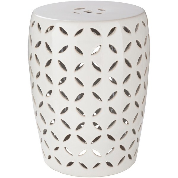 Artistic Weavers Kelsey Ceramic Indoor/ Outdoor Decorative Stool