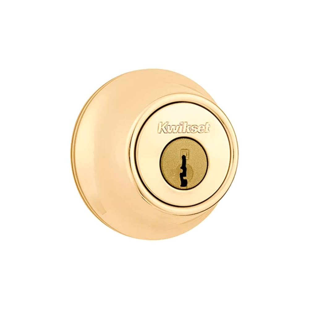 Polished Brass Double Cylinder Door Deadbolt