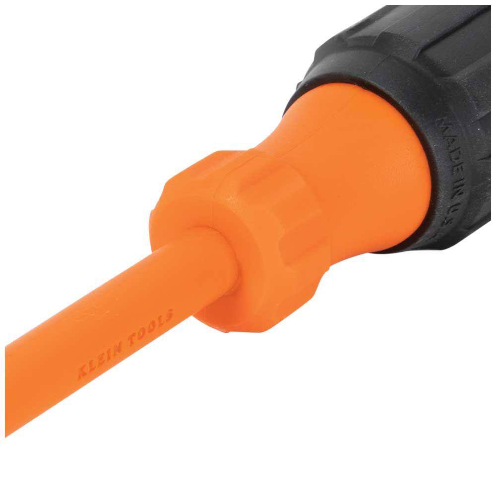 Klein Tools Insulated Screwdriver #1 Phillips Tip 6 in. Round Shank 6856INS