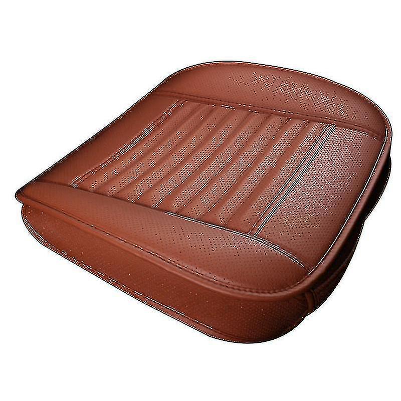 Car Front Seat Cover Breathable Leather Cushion Chair Mat Pad Protector