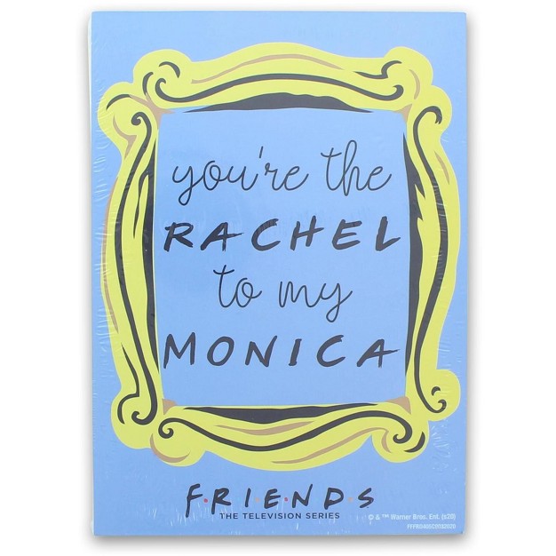 Silver Buffalo Friends You x27 re The Rachel 5 X 7 Inch Wood Box Wall Sign