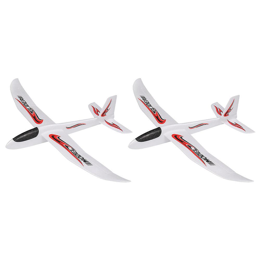 2pcs 99cm Kids Aerobatic Plane Toy Creative Throwing Aircraft Glider For Outdoor