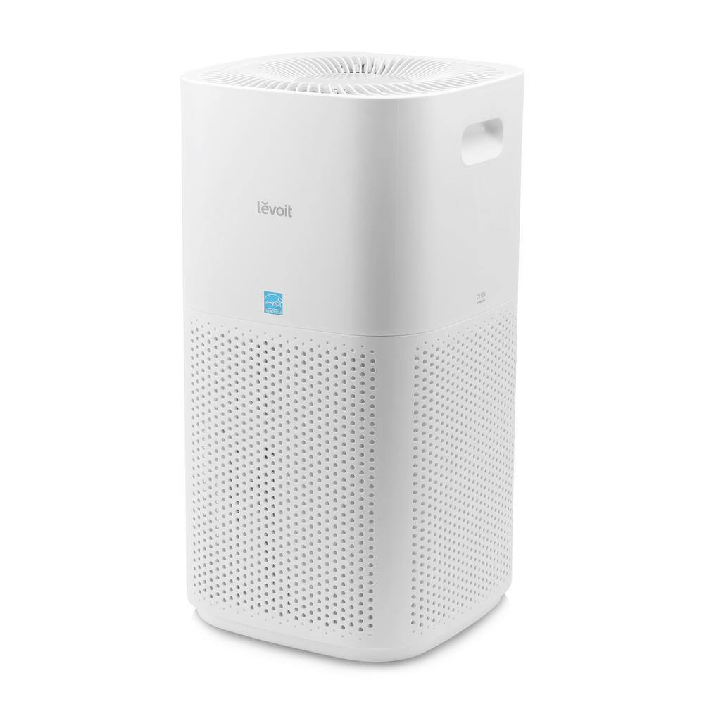 LEVOIT PlasmaPro 600S Smart True 635 sq.ft. White Panel HEPA Air Purifier HEAPAPLVSUS0097