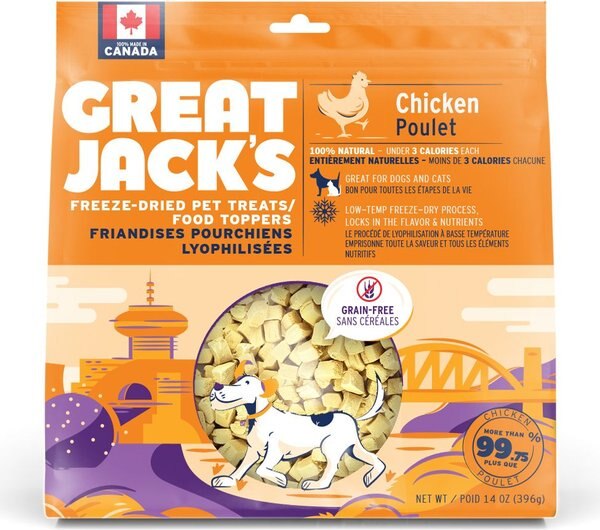 Great Jack's Freeze-Dried Chicken Dog Treats