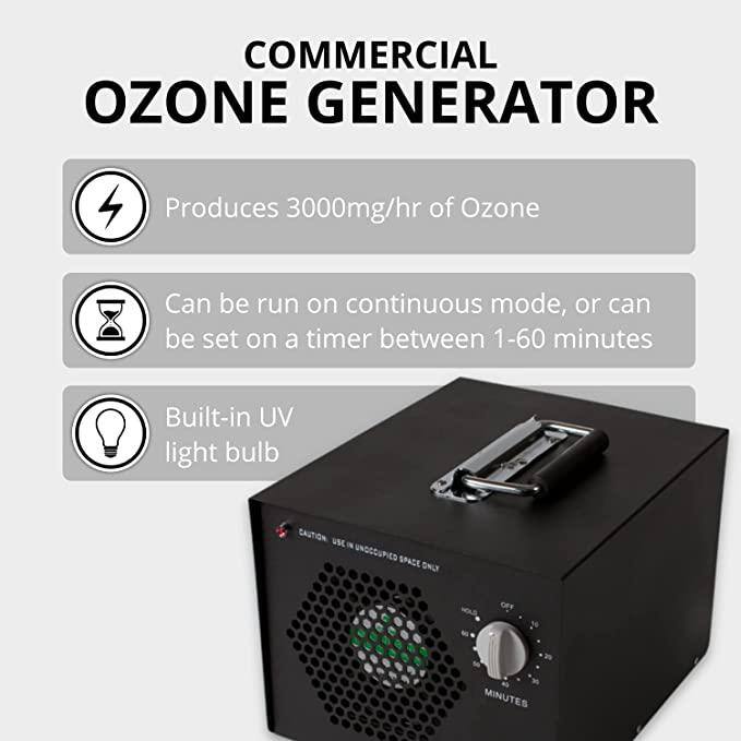 New Comfort Commercial Air Purifier  Ozone Generator with UV f105a