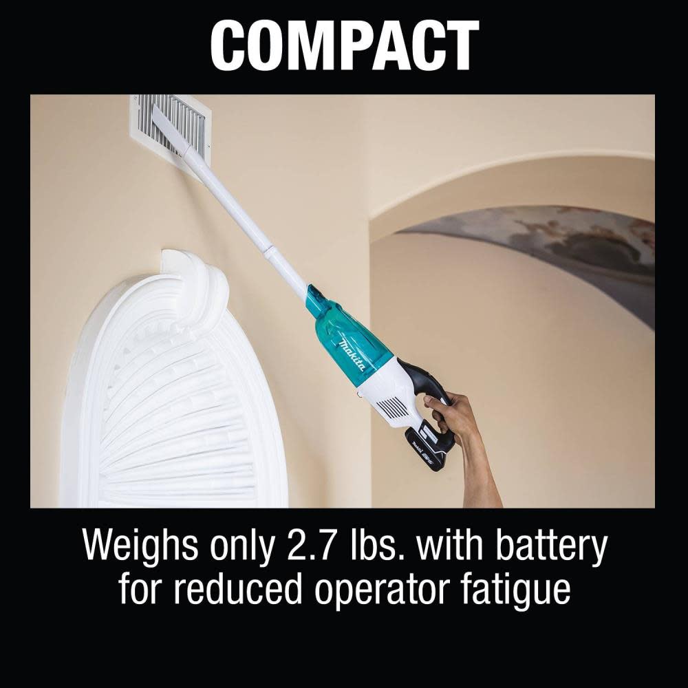 18V LXT? Lithium-Ion Compact Brushless Cordless Vacuum Kit， Trigger w/ Lock (2.0Ah) ;