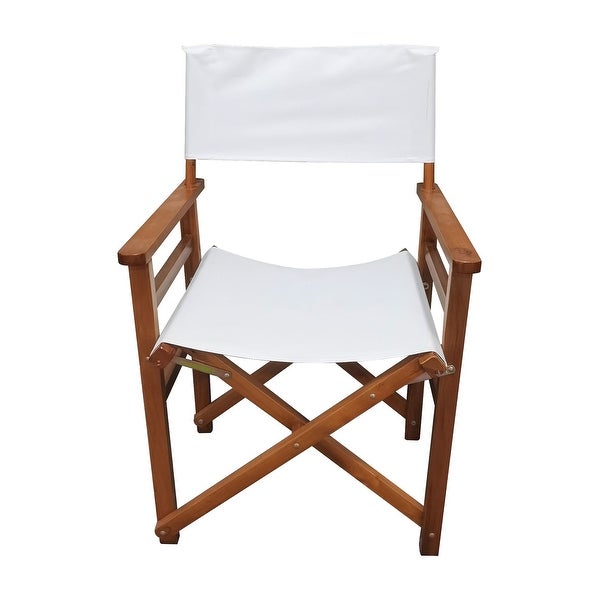 Wooden+ Canvas Folding Chair 2pcs/set - Overstock - 35780449